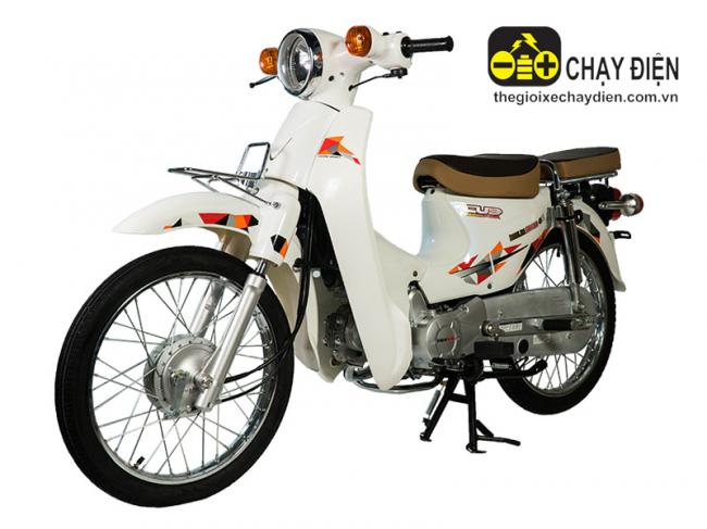 Xe máy Cub 81 Daelim Savina CB50 Trắng