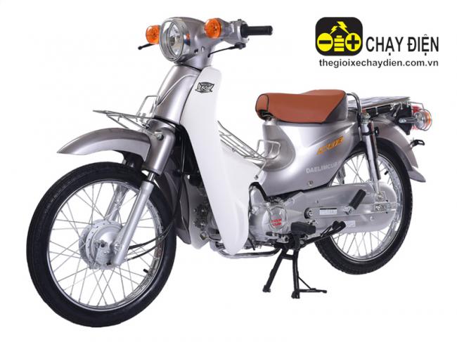 Xe máy Cub 81 Daelim Savina CB50 Xám