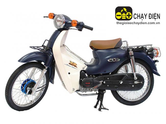 Xe máy Cub 81 Taya sơn mờ Xanh đen