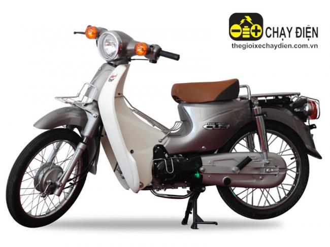 Xe máy Cub 81 Taya sơn mờ Xám