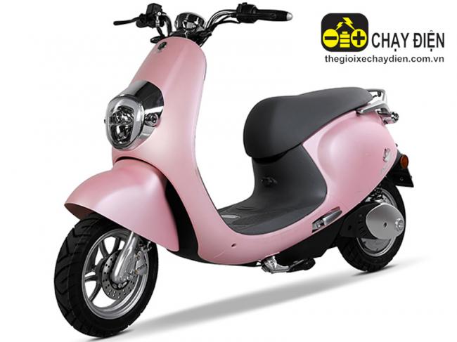 Xe máy điện Aima Pround Hồng cánh sen