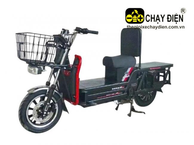 Xe máy điện chở hàng Smart M200 Đen mờ