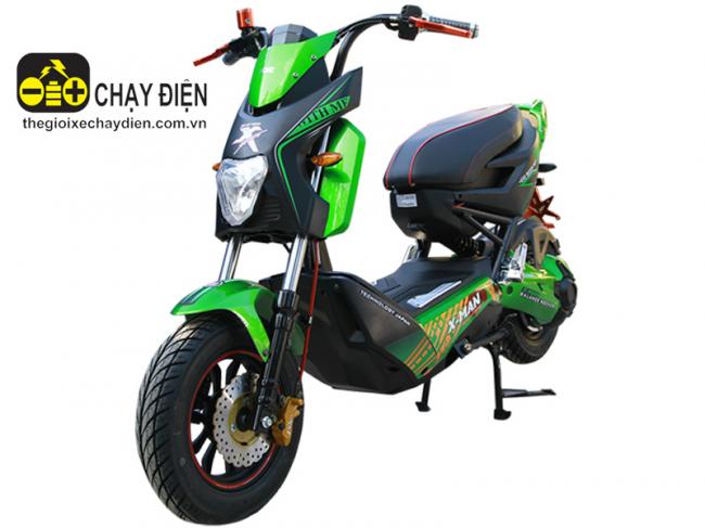 Xe máy điện Dkbike Xman Xanh lá