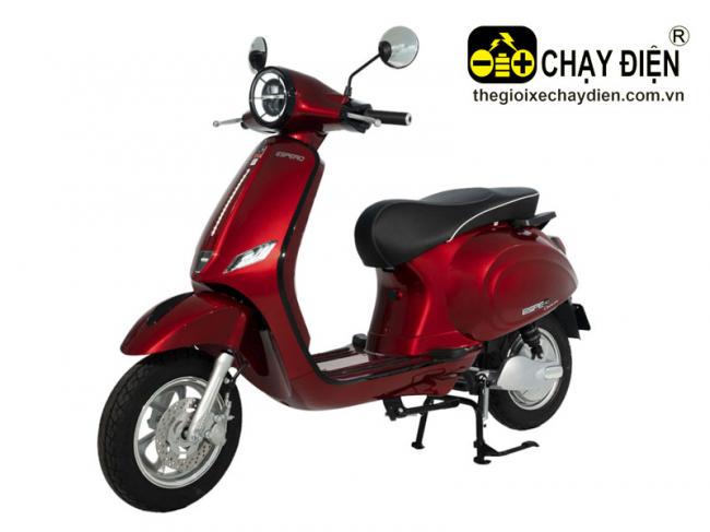 Xe máy điện Espero Vespa Classic Pro Đỏ đô