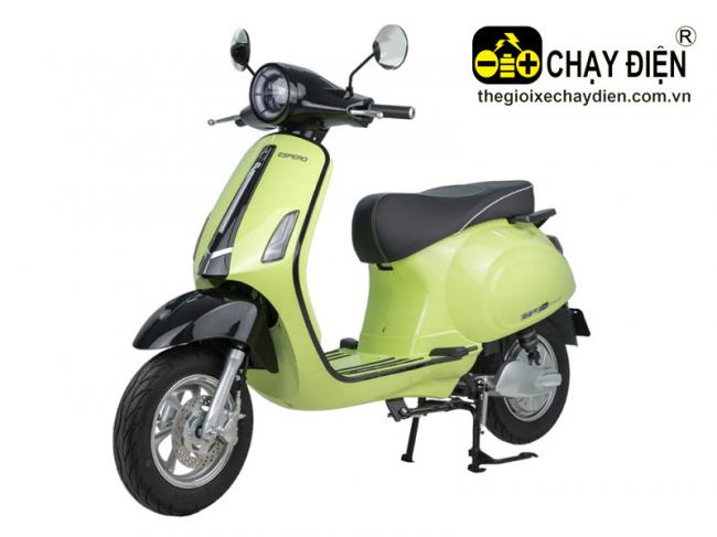 Xe máy điện Espero Vespa Classic SE Xanh lá đen