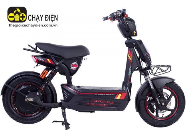 Xe máy điện Hkbike Crazybull Đen bóng