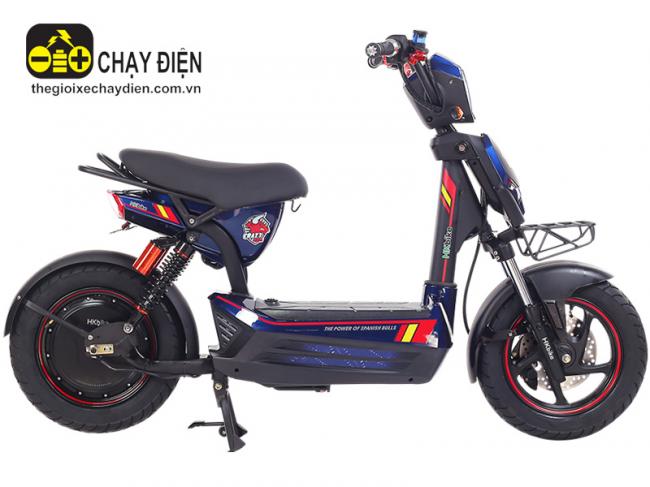 Xe máy điện Hkbike Crazybull Xanh dương