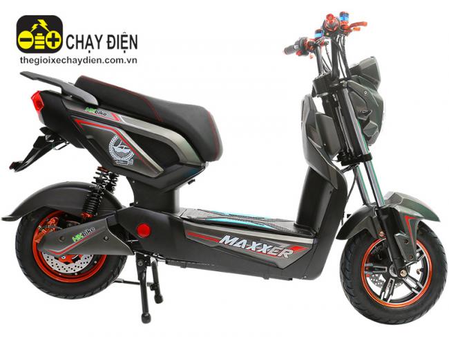 Xe máy điện Hkbike Maxxer Đen bóng