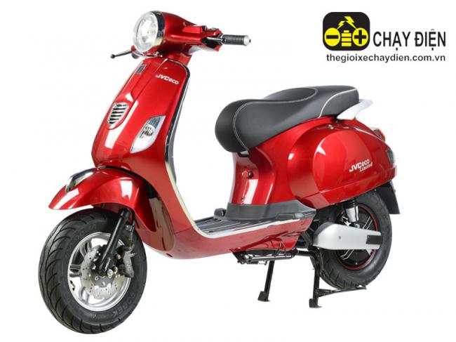 Xe máy điện JVC eco Limited Vespa Đỏ