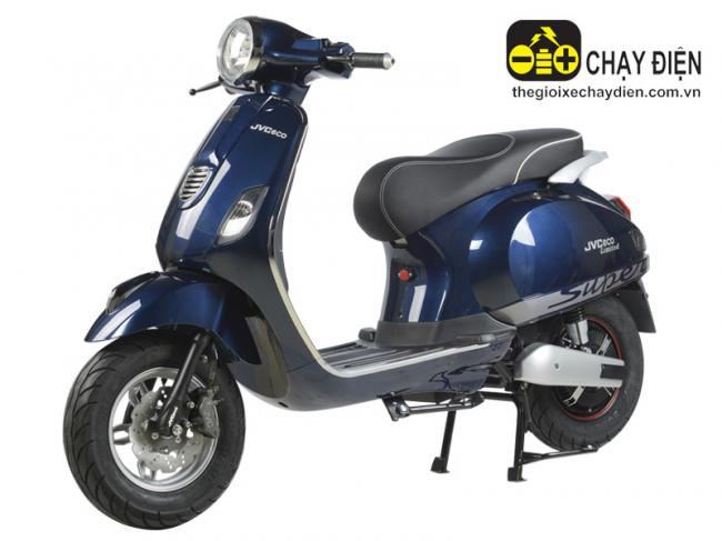 Xe máy điện JVC eco Limited Vespa Tím Than