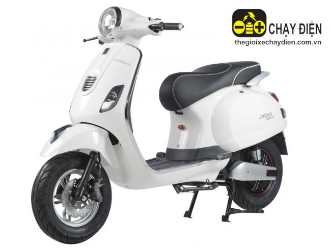 Xe máy điện JVC eco Limited Vespa Trắng