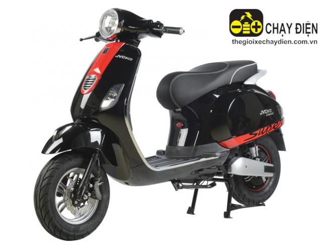 Xe máy điện JVC eco Limited Vespa Đen bóng