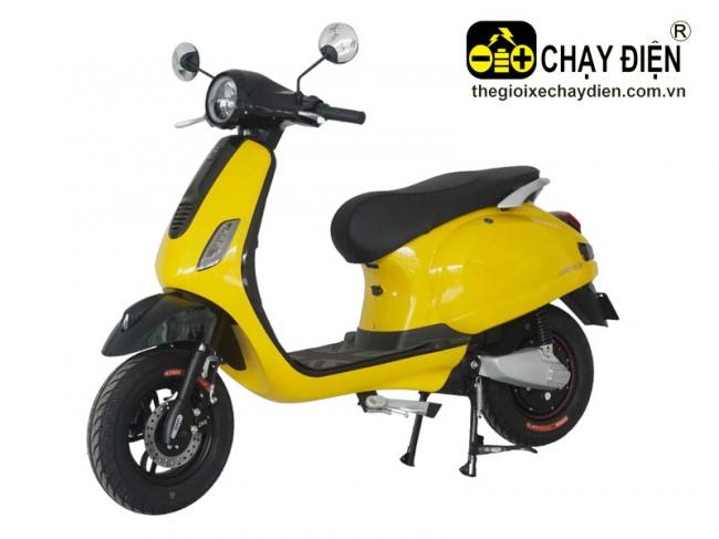 Xe máy điện Jvc Vespa S2 Vàng đen