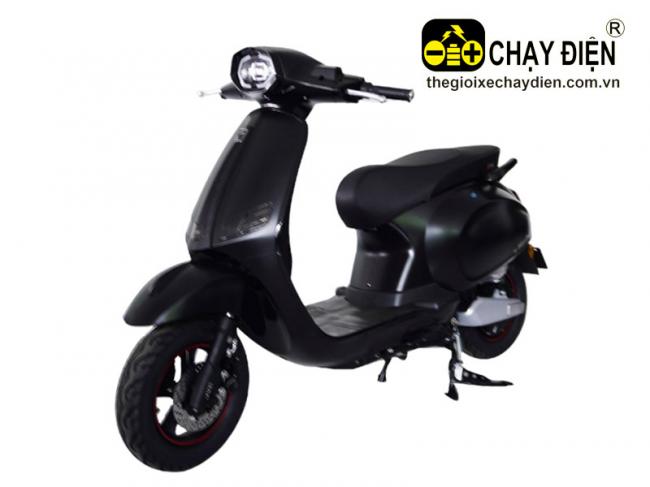 Xe máy điện Jvc Vespa Ss Đen bóng