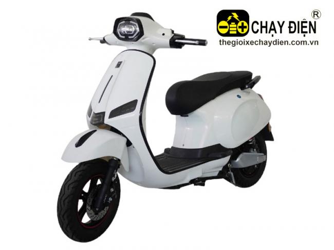 Xe máy điện Jvc Vespa Ss Trắng