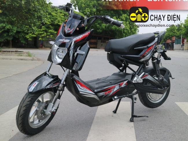 Xe máy điện LTP Bike Xmen 2 giảm sóc Đen bóng