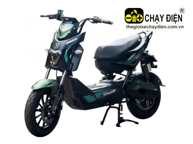Xe máy điện Roman SP Xanh quân đội