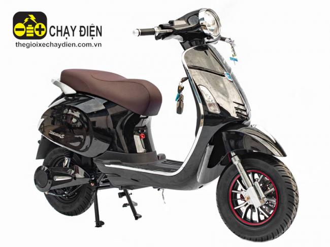 Xe máy điện Takuda Vespa S Đen bóng