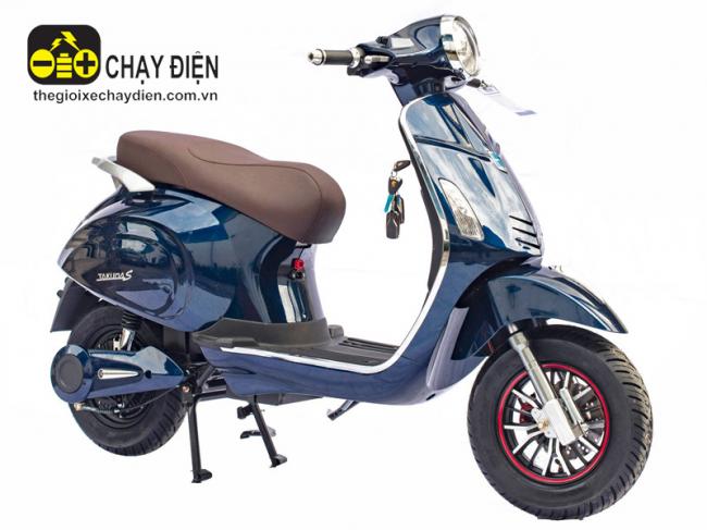 Xe máy điện Takuda Vespa S Xanh đen