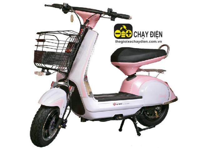 Xe máy điện Tenbike Candy Hồng
