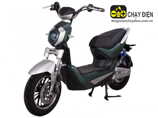 Xe máy điện Terra Motors D750 Xanh quân đội