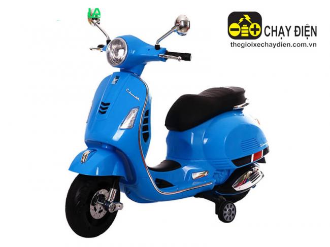 Xe máy điện trẻ em Vespa Q168 Xanh dương