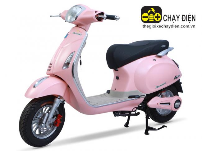 Xe máy điện Vespa Nioshima Plus Hồng cánh sen