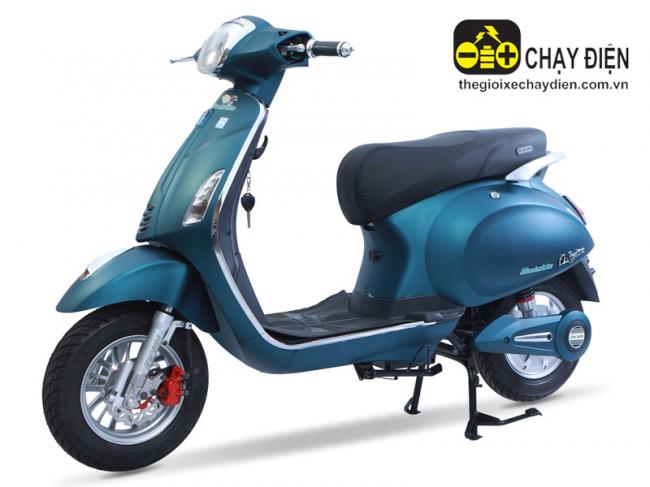 Xe máy điện Vespa Nioshima Plus Xanh đen