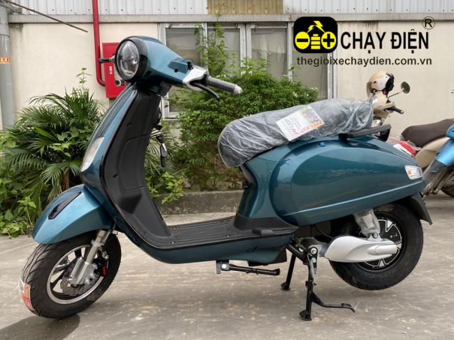 Xe máy điện Vespa TH CEO VAR AS đèn tròn Xanh quân đội