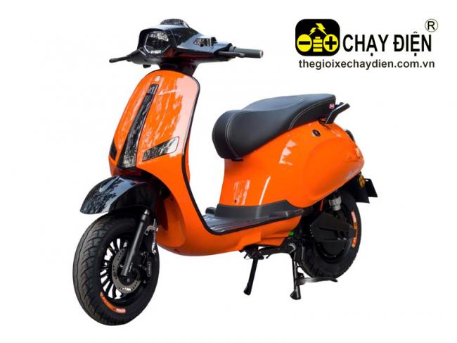 Xe máy điện YAKA LAVIA GX Cam đen