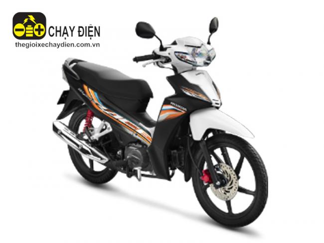 Xe máy Honda Blade 110 phanh đĩa, vành đúc Đen trắng