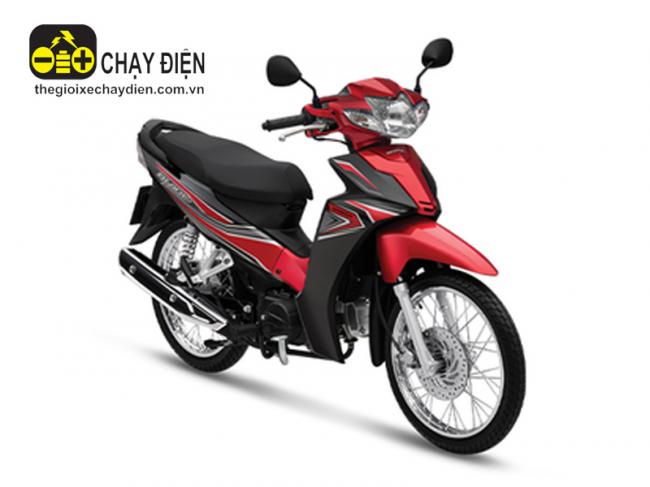 Xe máy Honda Blade 110 phanh đĩa, vành nan hoa Đỏ đen