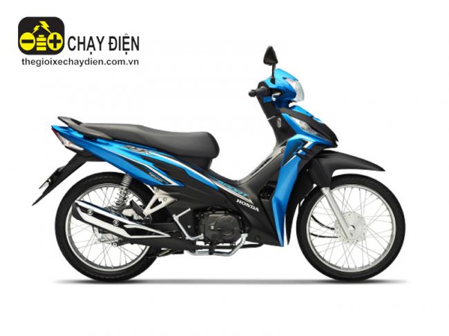 Xe máy Honda Wave RSX FI 110 vành nan hoa phanh cơ Xanh dương đen