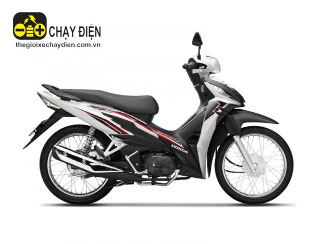 Xe máy Honda Wave RSX FI 110 vành nan hoa phanh cơ Đen trắng