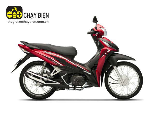 Xe máy Honda Wave RSX FI 110 vành nan hoa phanh cơ Đỏ đen