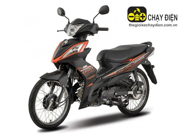 Xe máy SYM 50cc Galaxy Cam đen