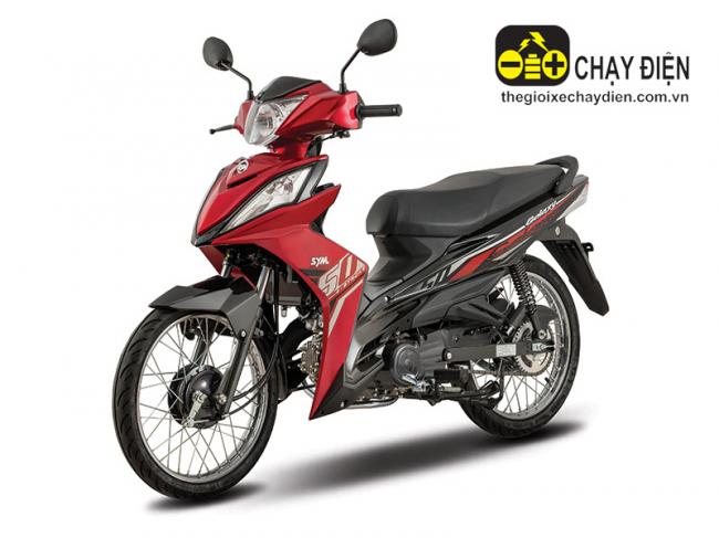 Xe máy SYM 50cc Galaxy Đỏ đen