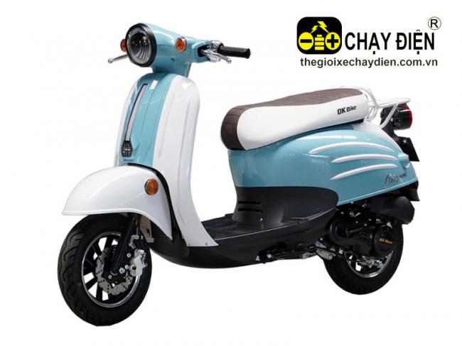 Xe máy tay ga 50cc DK Crea Mono Xanh da trời