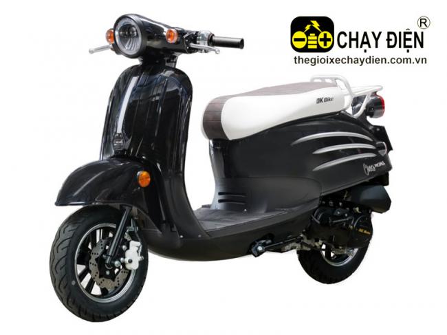 Xe máy tay ga 50cc DK Crea Mono Đen bóng