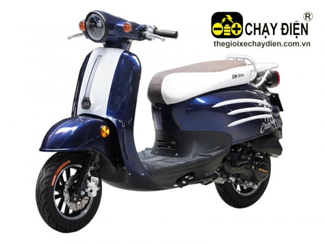 Xe máy tay ga 50cc DK Crea Mono Xanh đen