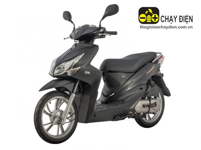 Xe máy tay ga 50cc SYM Passing sơn mờ Đen bóng