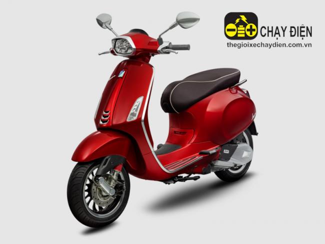 Xe máy Vespa Sprint Led 125 Đỏ đô