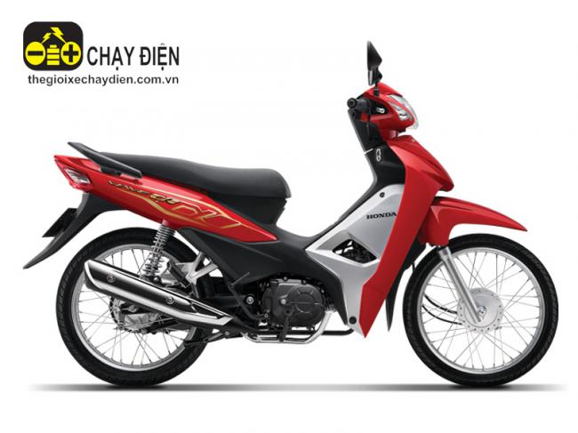 Xe máy Honda Wave Alpha 110cc phanh cơ, vành nan hoa Đỏ