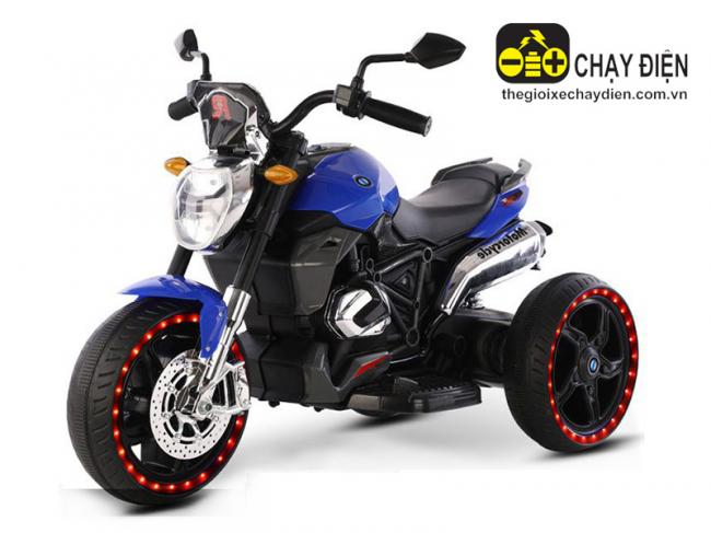 Xe mô tô điện cho bé XM-1280 tay ga Xanh dương