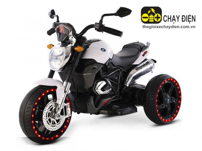Xe mô tô điện cho bé XM-1280 tay ga Trắng