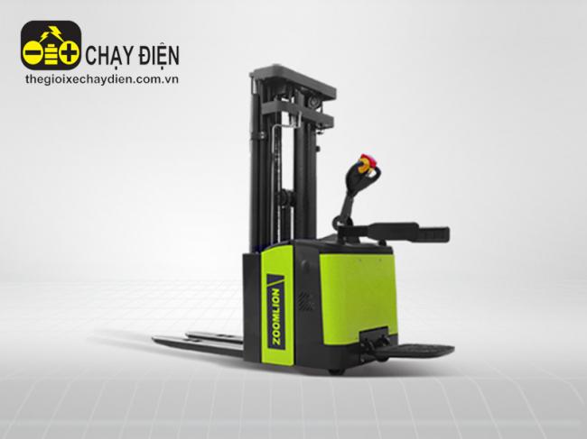 Xe nâng điện đứng lái Zoomlion Stacker DB12-R1 1,2 tấn Xanh lá đen