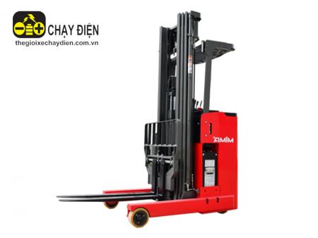 Xe nâng điện Mima Reach Truck đứng lái 1 tấn MF10