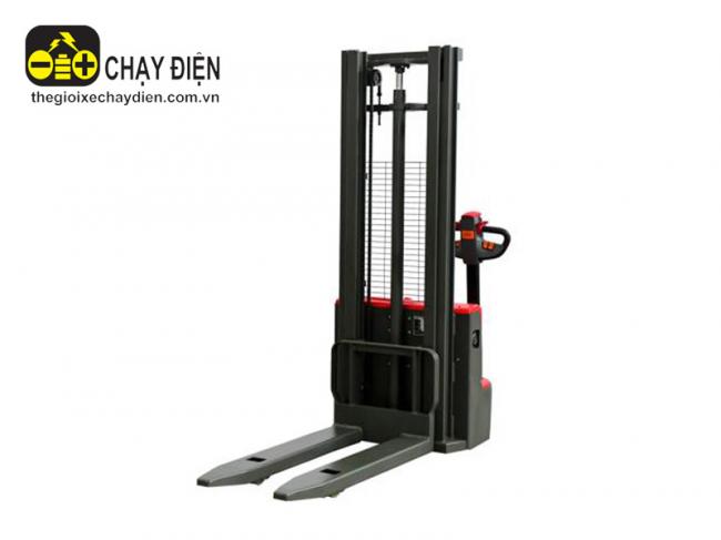Xe nâng điện Mima tầm thấp cho người đi bộ 1,5 tấn TBD15 Đỏ đen