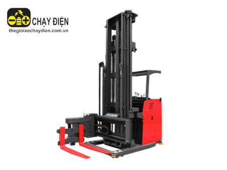 Xe nâng điện Mima VNA 3 chiều đứng lái 1 tấn MC10