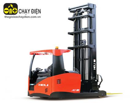 Xe nâng điện Reach Truck Heli CQD20 2 tấn